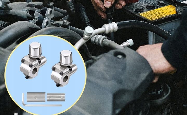 ZAWÓR PRZEBIJAJĄCY KRAN LODÓWKI ZAWÓR KOMPATYBILNY Z 1/4" 5/16" 3/8" zdjęcie 3