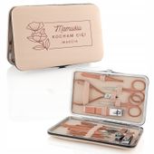 ZESTAW DO PAZNOKCI MANICURE 18el ETUI prezent dla MAMY +GRAWER