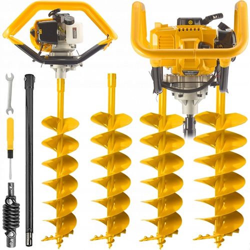 WIERTNICA SPALINOWA glebowa świder HEXAGON + GRYZZLY PRO 10/20/30 na Arena.pl