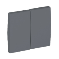 Efapel apolo klawisze do łącznika podwójnego grafit 50611 tgr