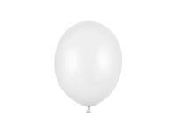 Balony metallic białe strong, 23 cm 3 szt.
