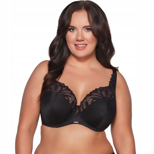 Biustonosz półusztywniany Ava 2105 czarny 80G na Arena.pl