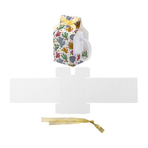 Opakowanie ozdobne na kubek do sublimacji - 8,2 x 8,5 x 15 cm na Arena.pl