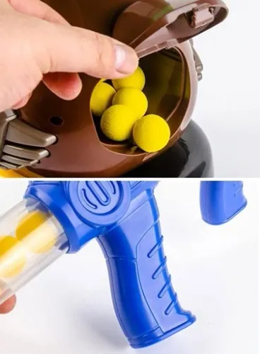 GŁODNA KACZKA STRZELANIE DO CELU 2 PISTOLET ZABAWKA PREZENT ŚWIĘTA GWIAZDKA na Arena.pl