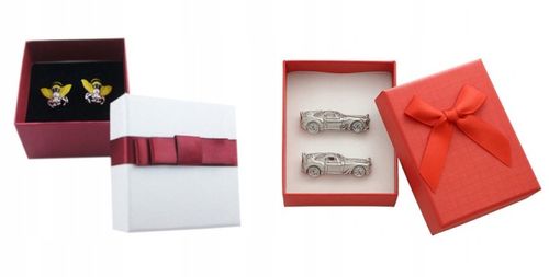 Spinki do mankietów koszuli JELEŃ LAS Prezent dla myśliwego leśnika natura na Arena.pl