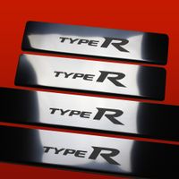 Listwa progowa HONDA CIVIC MK8 TYPE R Stal nierdzewna 304 połysk 4szt