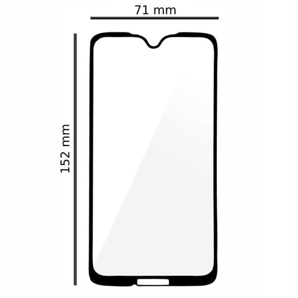 Spacecase Glass 5D Moto G7 / G7 Plus zdjęcie 3