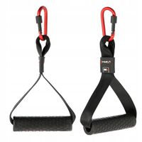 GUMOWANE uchwyty do atlasu wyciągu i GUM komplet 2szt + karabińczyki HMS