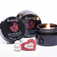 świeca do masażu z feromonami tentación play sex czerwone owoce 20ml