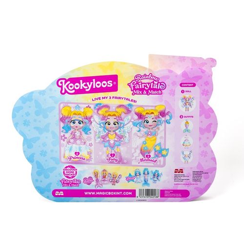 MagicBox - KOOKYLOOS PRINCESS - Fairytale Mix Match - Rainbow na Arena.pl