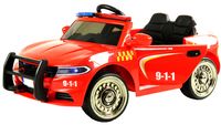 Auto na akumulator dla dzieci mp3 pilot koguty  CAR-M-5-CZERWONY