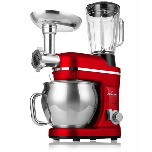 ROBOT KUCHENNY PLANETARNY MIKSER Z MISĄ BLENDER SZKLANY MASZYNKA DO MIĘSA na Arena.pl