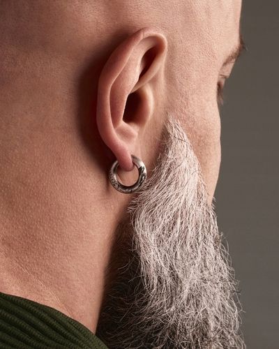 Srebrny kolczyk - kółko KLETTUR na Arena.pl