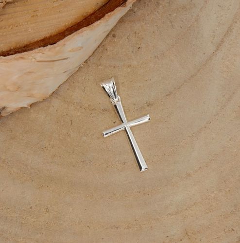 SREBRNY MAŁY KRZYŻ KRZYŻYK SREBRO SREBRNE KRZYŻE na Arena.pl