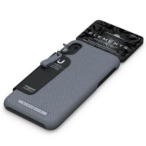 Nordic Elements Original Idun - Materiałowe etui iPhone XR (Mid Grey) na Arena.pl