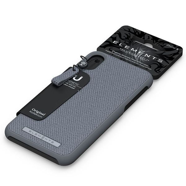 Nordic Elements Original Idun - Materiałowe etui iPhone XR (Mid Grey) zdjęcie 12