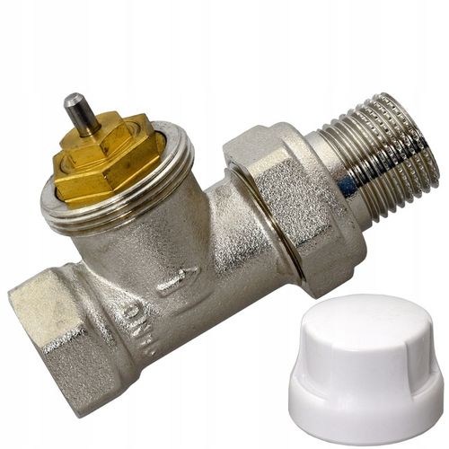 ZAWÓR termostatyczny 1/2" DN15 PROSTY grzejnikowy zasilający M30x1,5 HANZ na Arena.pl