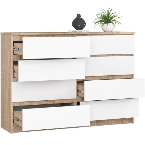 KOMODA K140 8SZ CLP PK SONOMA / BIAŁA na Arena.pl