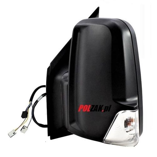 Lusterko LEWE Mercedes Sprinter 907 910 2018- 3 kostki Elektryczne 9 kabli Krótkie Ogrzewane A9108107902 Sprinter III W907 W910 2018-2023 Chłodnia Kontener Laweta Plandeka 9108107902 Wywrotka Electric Heated Arm na Arena.pl