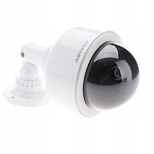 ATRAPA KAMERY KOPUŁKOWEJ MONITORING OBROTOWA LED na Arena.pl