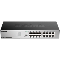 D-LINK Switch 16 x 1000/100/10Mbps, Niezarządzalny