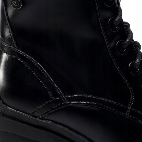 Botki sznurowane na obcasie Xti 40 na Arena.pl