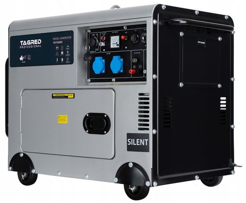 DIESEL AGREGAT PRĄDOTWÓRCZY 7350W JEDNOFAZOWY 230V na Arena.pl