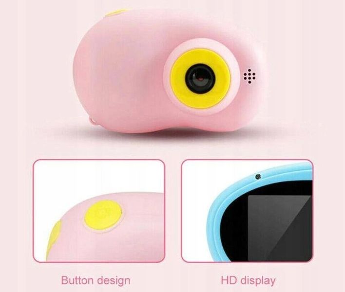 APARAT FOTOGRAFICZNY DLA DZIECI, KAMERA HD, GRY zdjęcie 9