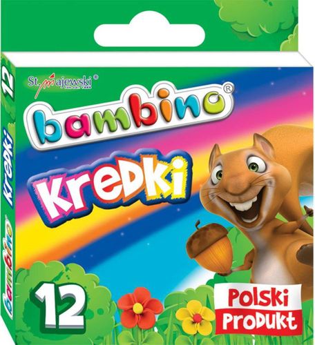 Kredki BAMBINO 12 kolorów na Arena.pl