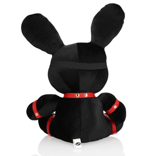 rabbit bondage - velvet - large - black na Arena.pl
