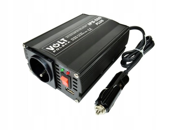 PRZETWORNICA VOLT IPS 500 PLUS 24V/230V USB 350W zdjęcie 1