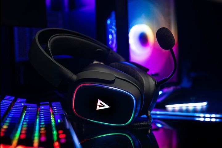 Słuchawki gamingowe Modecom Volcano MC-899 Prometheus Czarne zdjęcie 8