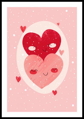 Plakat 40x60cm Ciepło Serca na Arena.pl