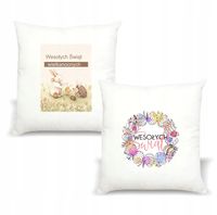 Poduszka z nadrukiem WESOŁYCH ŚWIĄT WIELKANOC