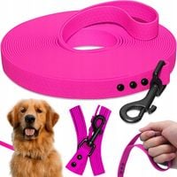 SMYCZ TRENINGOWA DLA PSA DO TRESURY MOCNA TAŚMA LINKA BIOTHANE PVC 10m
