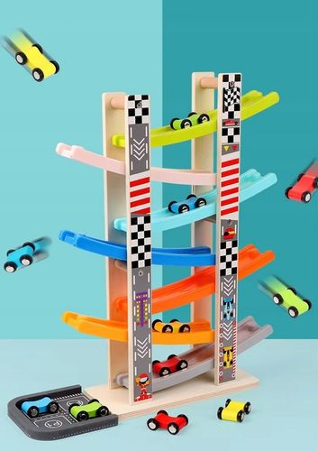 TOR SAMOCHODOWY DUŻY ZJEŻDŻALNIA DLA AUTEK 8szt (W076) na Arena.pl