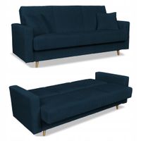 wersalka kanapa rene sofa rozkładana pojemnikiem family meble sztruks