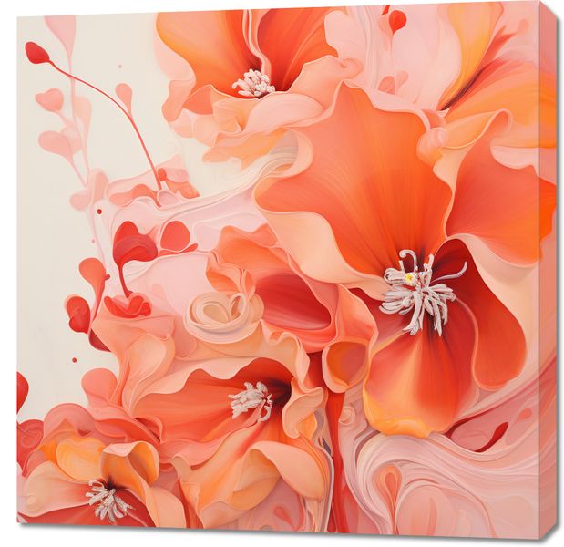 Obraz 90x90cm Płynąca Pasja zdjęcie 1