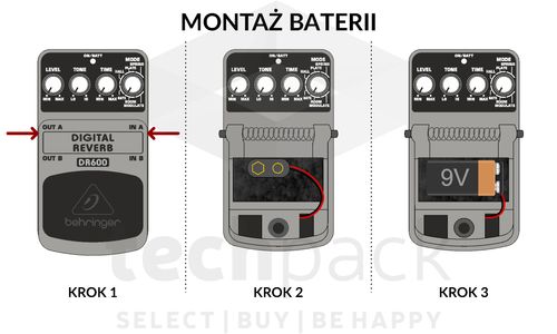 Efekt gitarowy Behringer DR600 Digital Reverb na Arena.pl