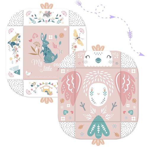 Mata interaktywna edukacyjna 110 x 100 cm Ptaszek Nukido na Arena.pl