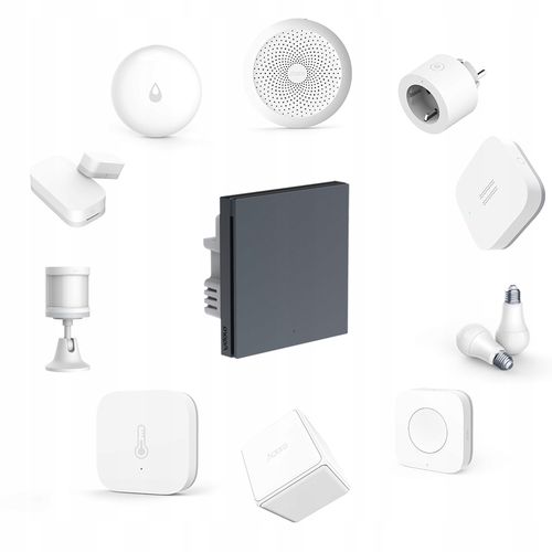 Inteligentny włącznik AQARA Smart Wall Switch H1 Szary na Arena.pl