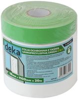 folia ochronna z taśmą zieloną do zewnątrz  110cm*20m - d-300-0261
