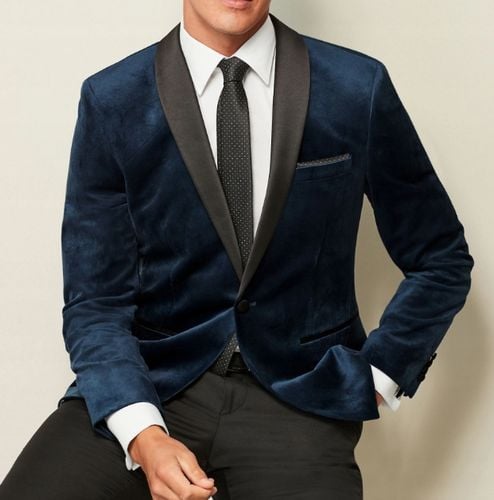 NEXT- Aksamitna marynarka R44 na Arena.pl