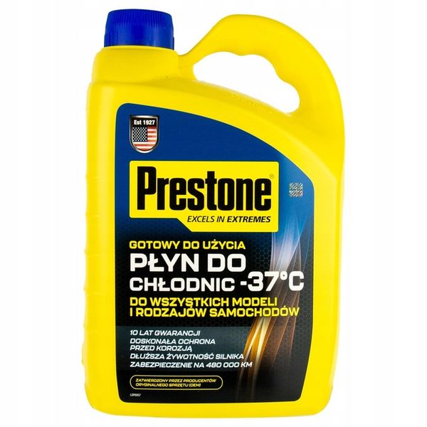 PRESTONE PŁYN DO CHŁODNIC -37C 4L zdjęcie 1