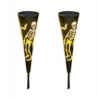 lampa pochodnia led solarna halloween 2szt