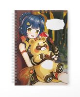 Zeszyt A5 100 stron w kratkę Genshin Impact - Xiangling