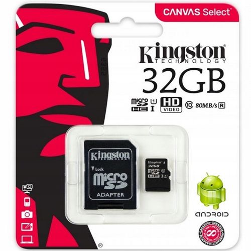 KARTA PAMIĘCI DO SMARTFONA microSD 32GB + ADAPTER na Arena.pl
