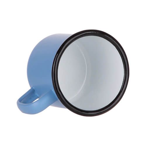 Kubek emaliowany 360 ml do sublimacji - niebieski matowy na Arena.pl