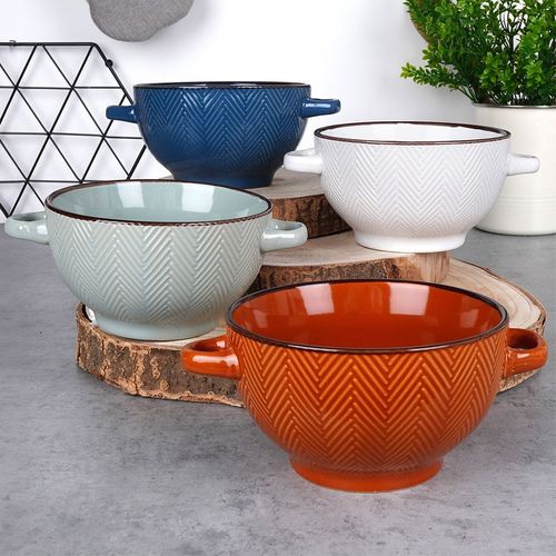 Miseczki ceramiczne 620 ml 4 szt. na Arena.pl