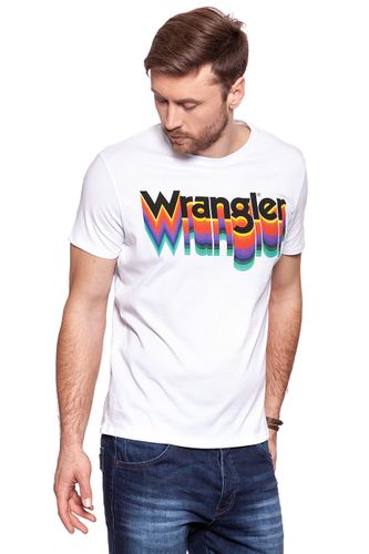 WRANGLER LOGO TEE WHITE W7B62FQ12 L na Arena.pl